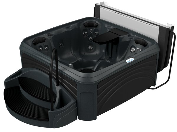 Dream Maker Spa 3500L Hot Tubs Our Products JC Pools And SPAs   3500L Black Suite Full 